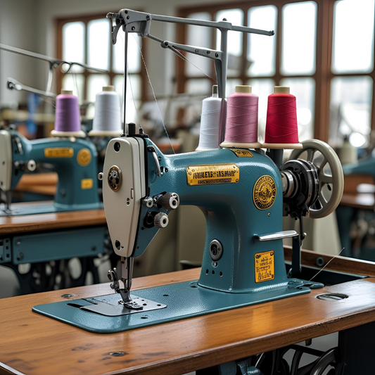 Tipos de máquinas de coser industriales