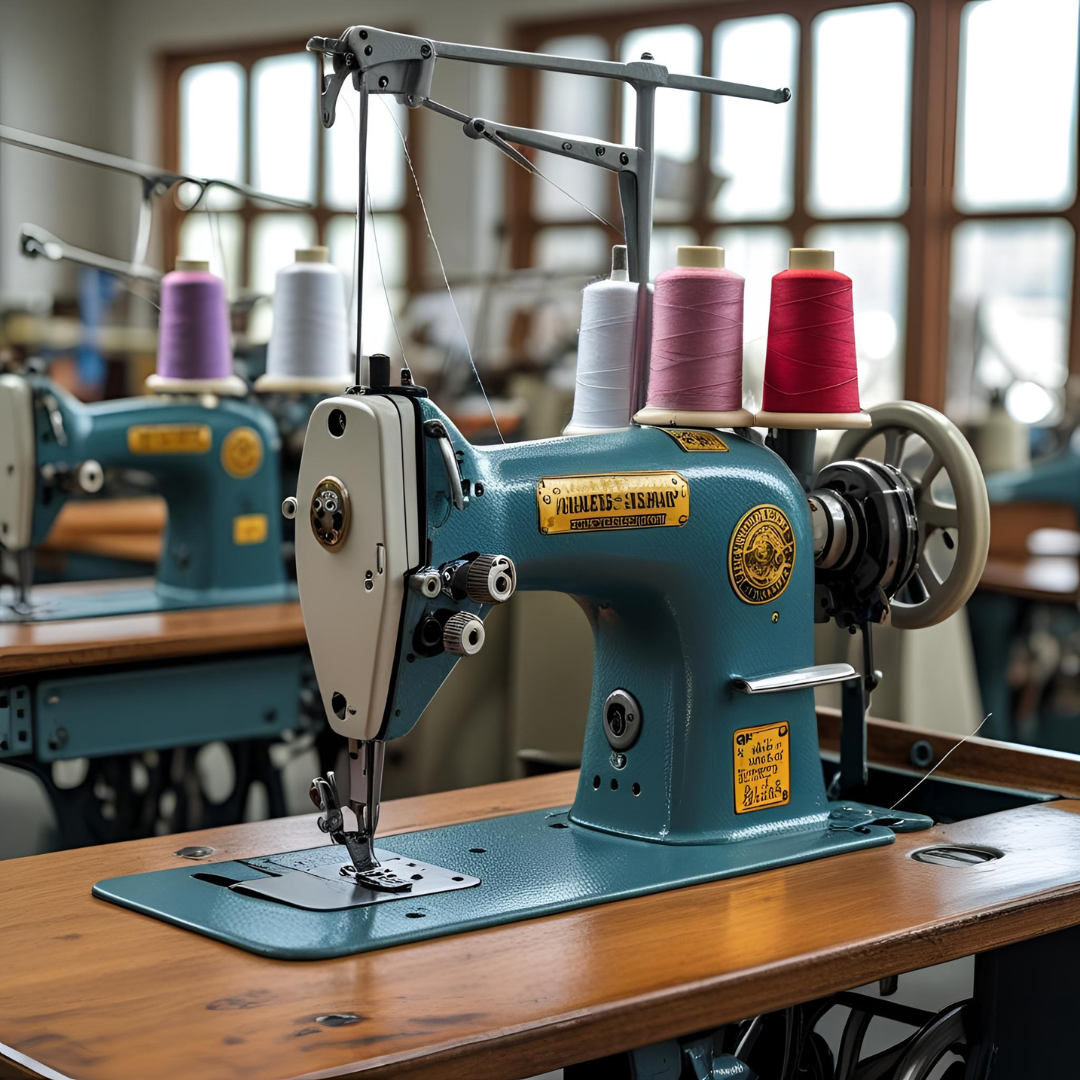 Tipos de máquinas de coser industriales